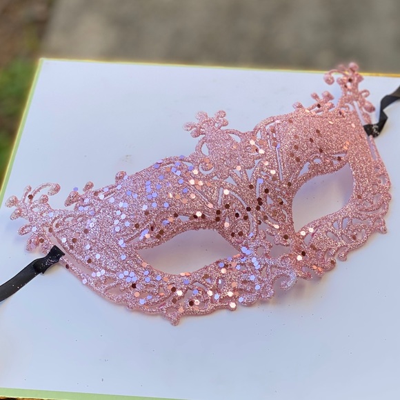 Accessories - Mardi Gras Jester Glitter Masquerade Mask